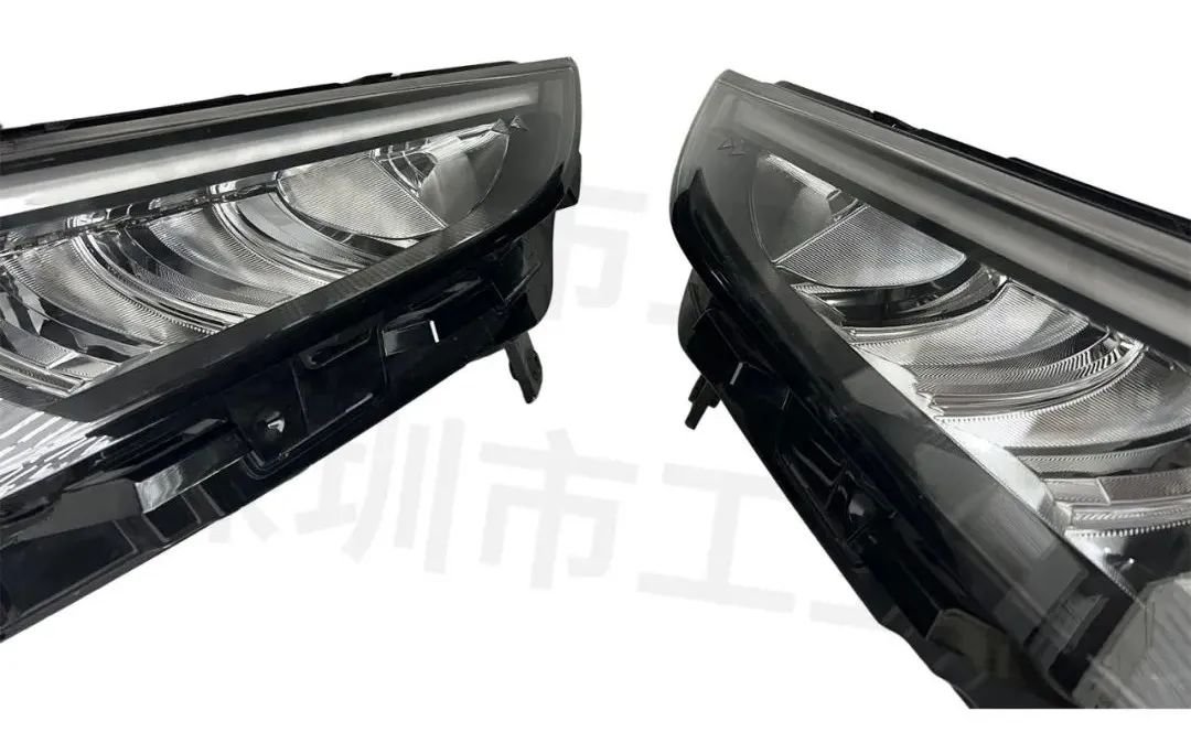 奔馳汽車(chē)車(chē)燈的手板CNC加工樣件(圖4)