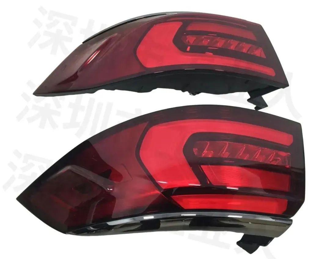 奔馳汽車(chē)車(chē)燈的手板CNC加工樣件(圖5)